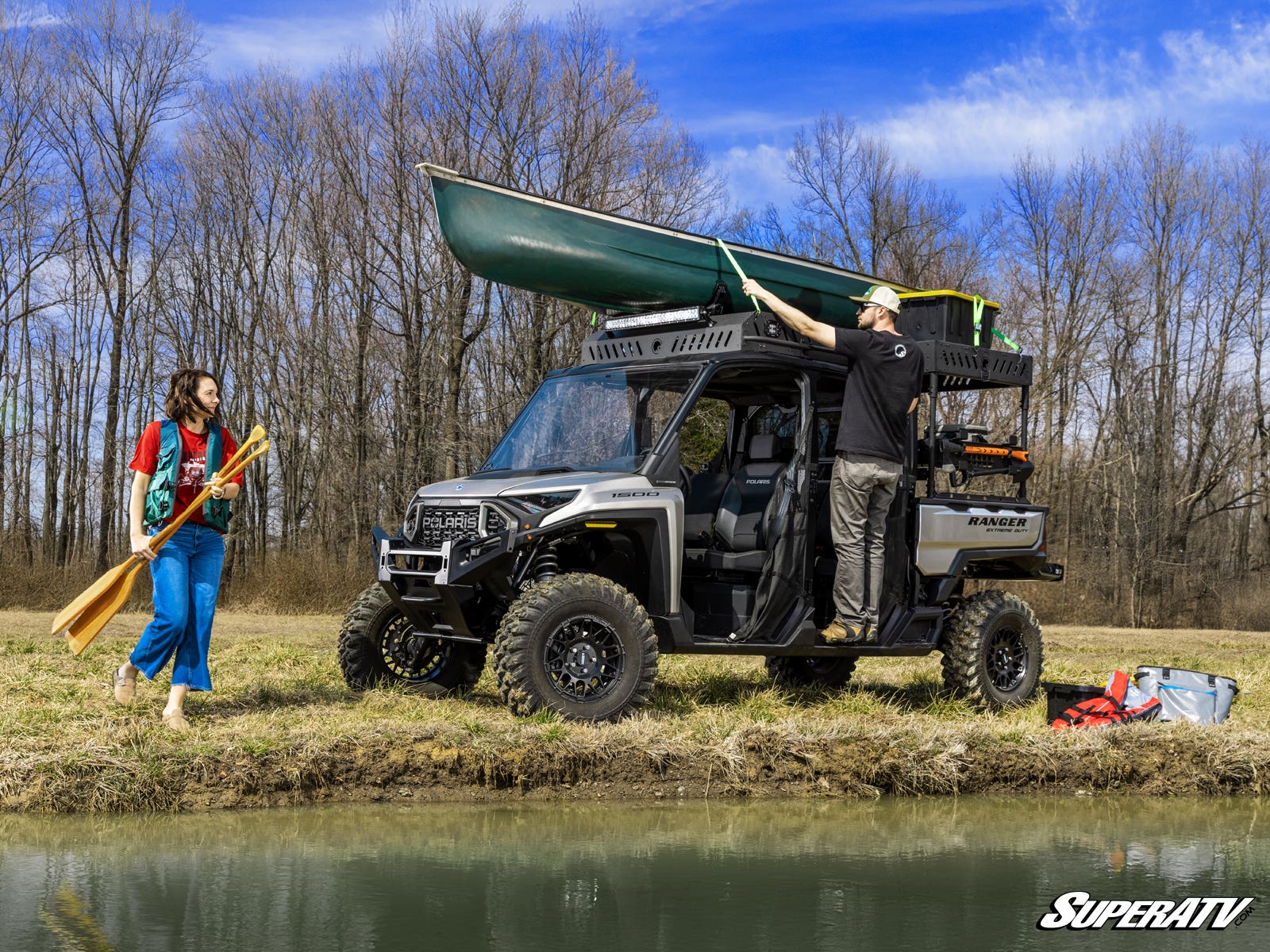 Polaris Ranger XD 1500 Crew Outfitter Roof Rack - Image 7