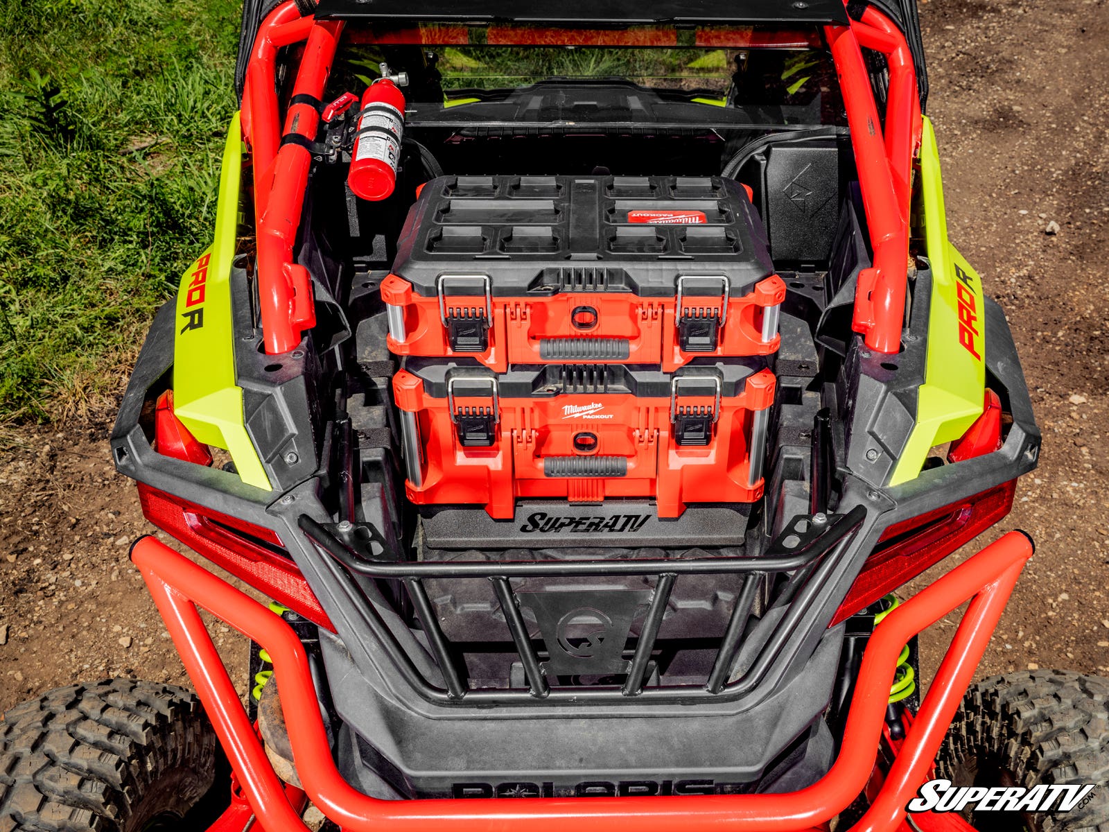 Polaris RZR Pro R Milwaukee Compatible Bed Mount - Image 7