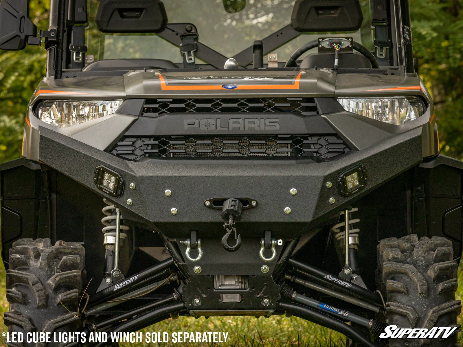 Polaris Ranger XP 1000 Winch Ready Front Bumper - Image 5