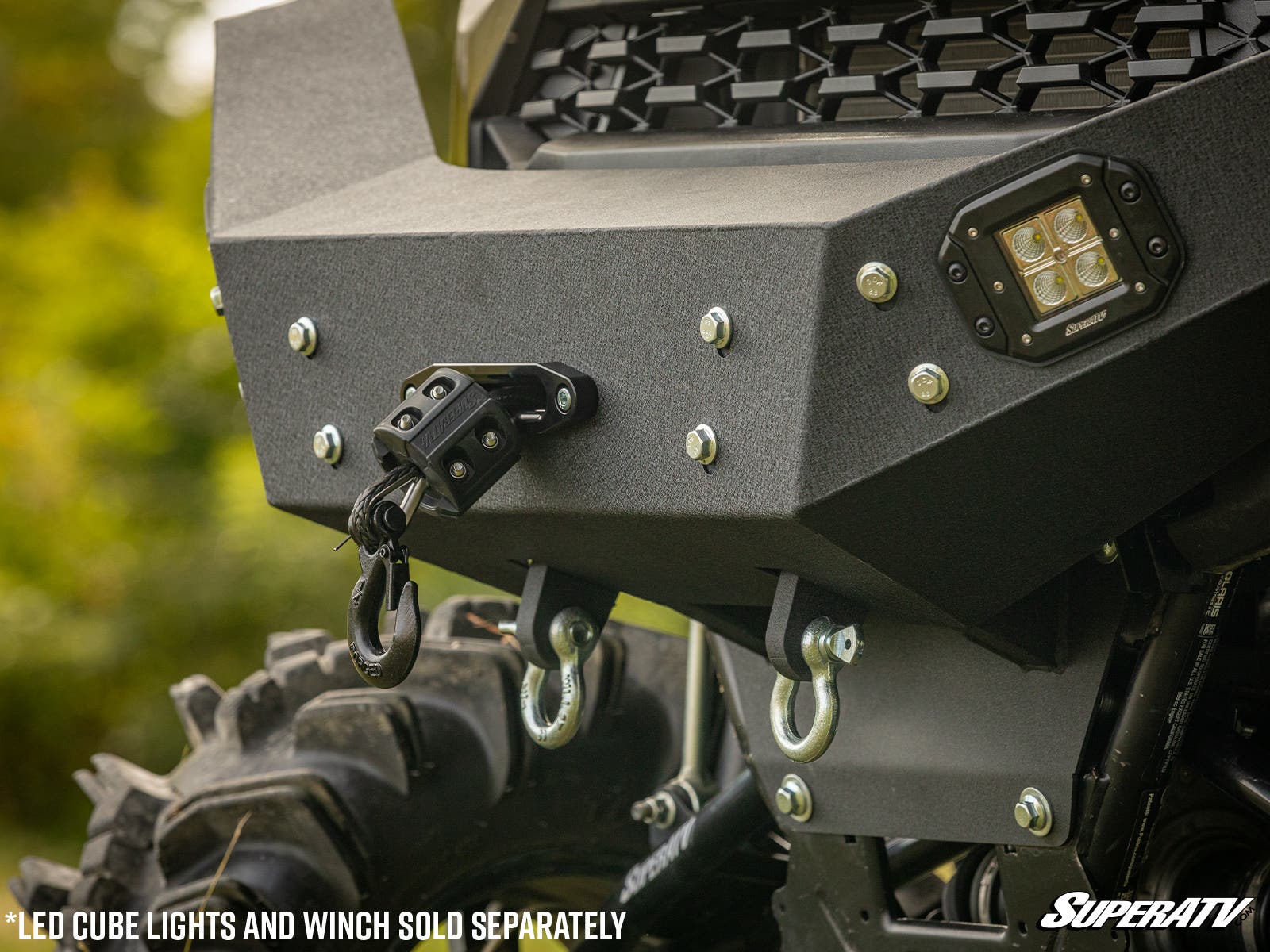 Polaris Ranger XP 1000 Winch Ready Front Bumper - Image 6