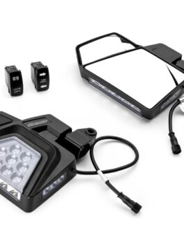 Can-Am Dual Section LED Side-View Mirrors