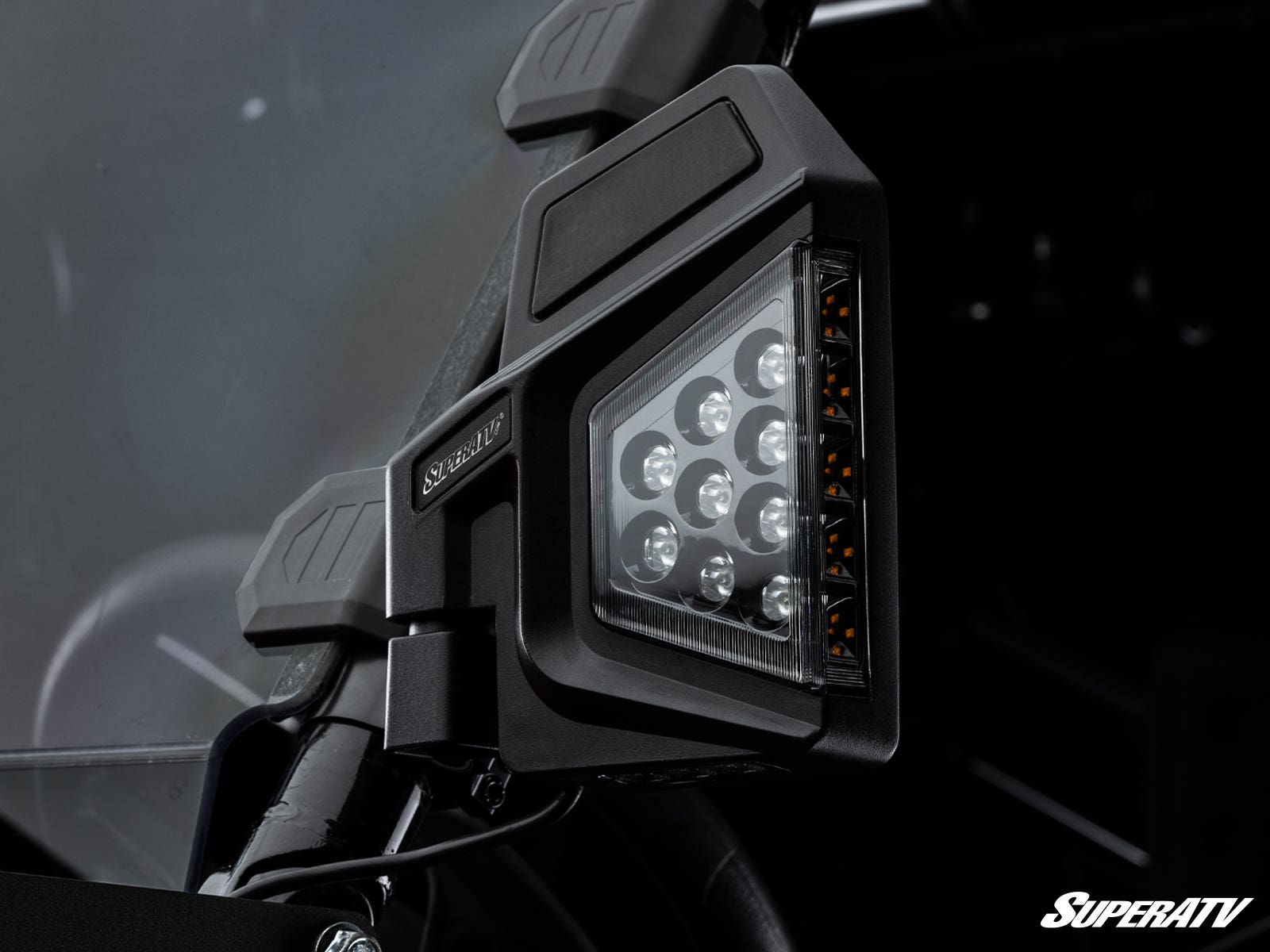 CFMOTO Dual Section LED Side-View Mirrors - Image 6