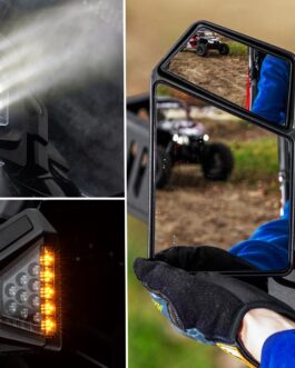 Can-Am Dual Section LED Side-View Mirrors