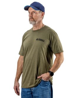 Assault Industries Black and Olive T-Shirt